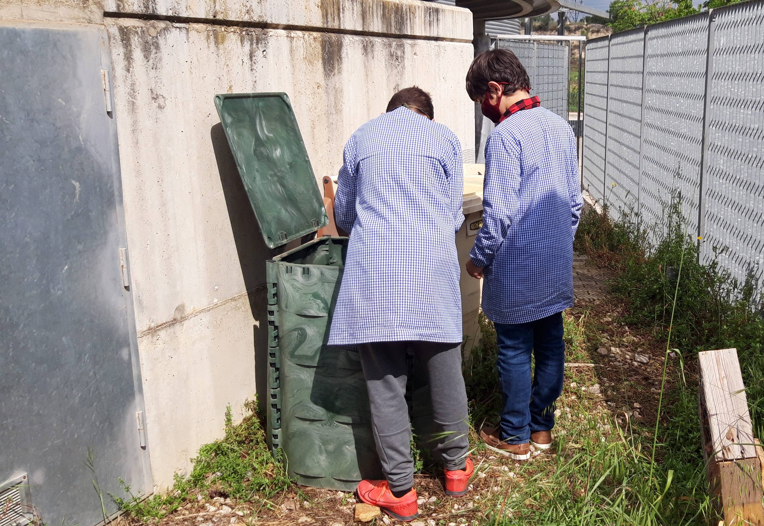 Comissió de Reciclatge - Compostador - Alumnat de 6è