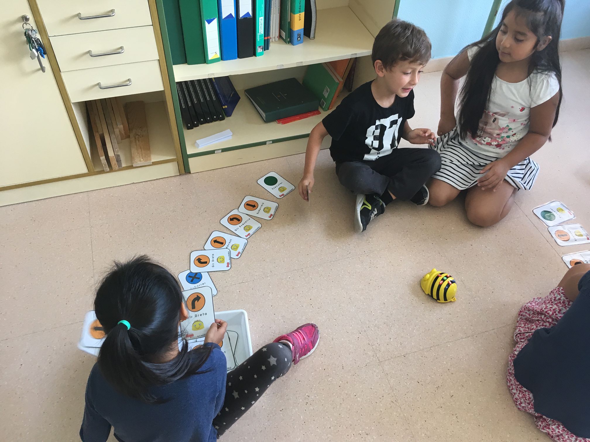 171004 Exercicis amb targetes bee-bots 2n (17)