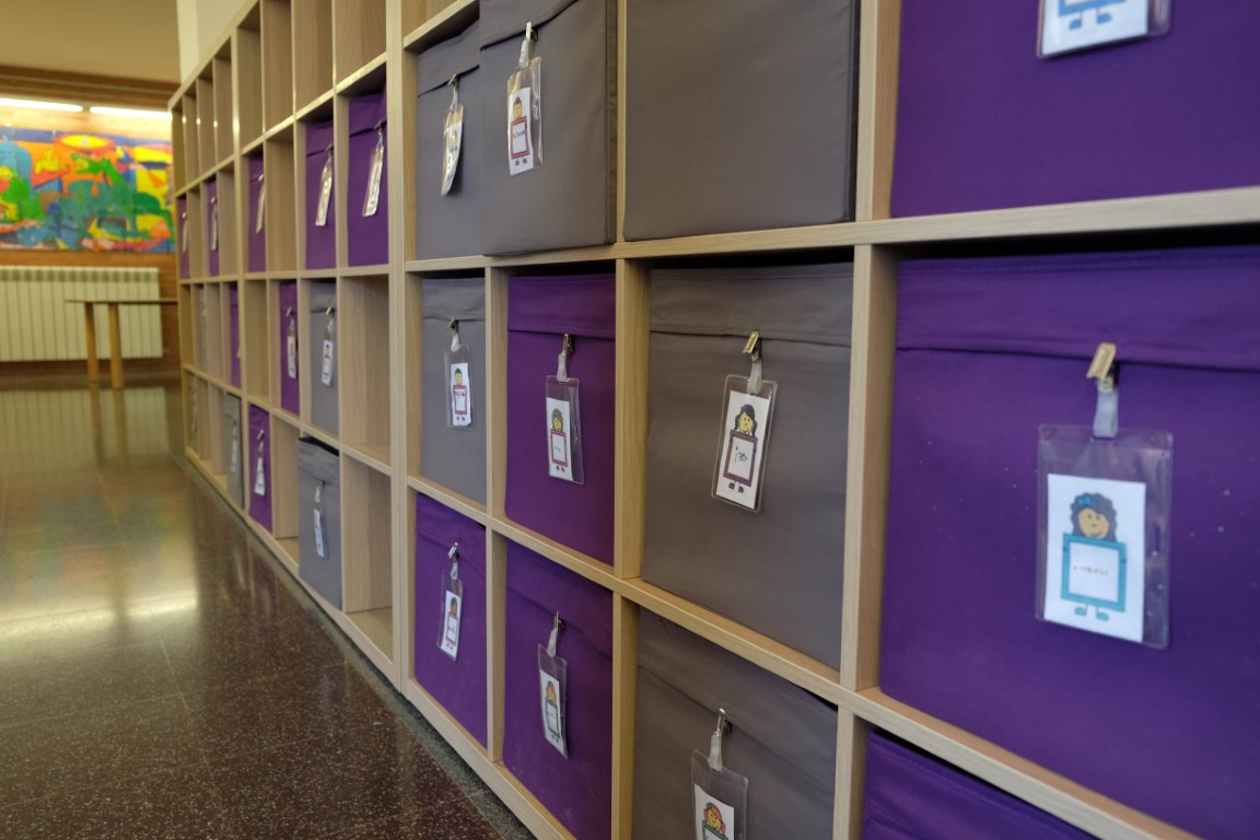 Calaixos de l'alumnat