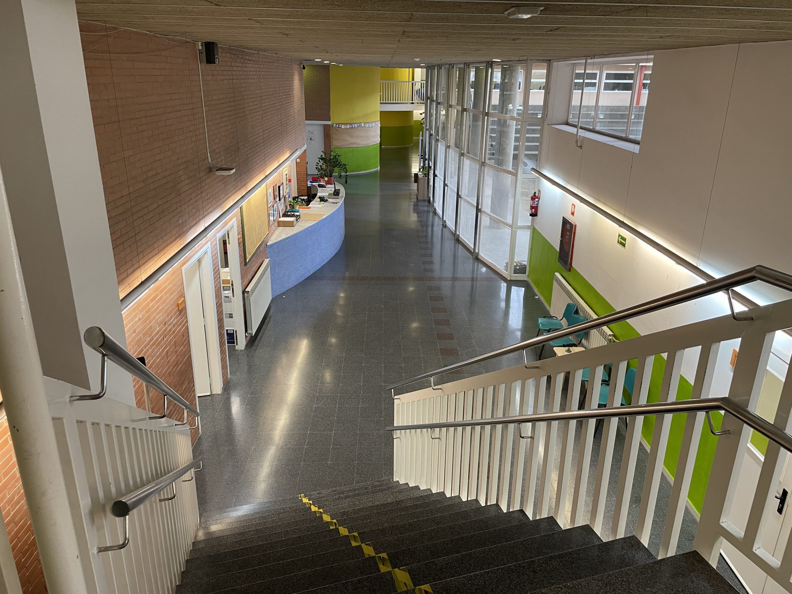 Entrada des de l'escala