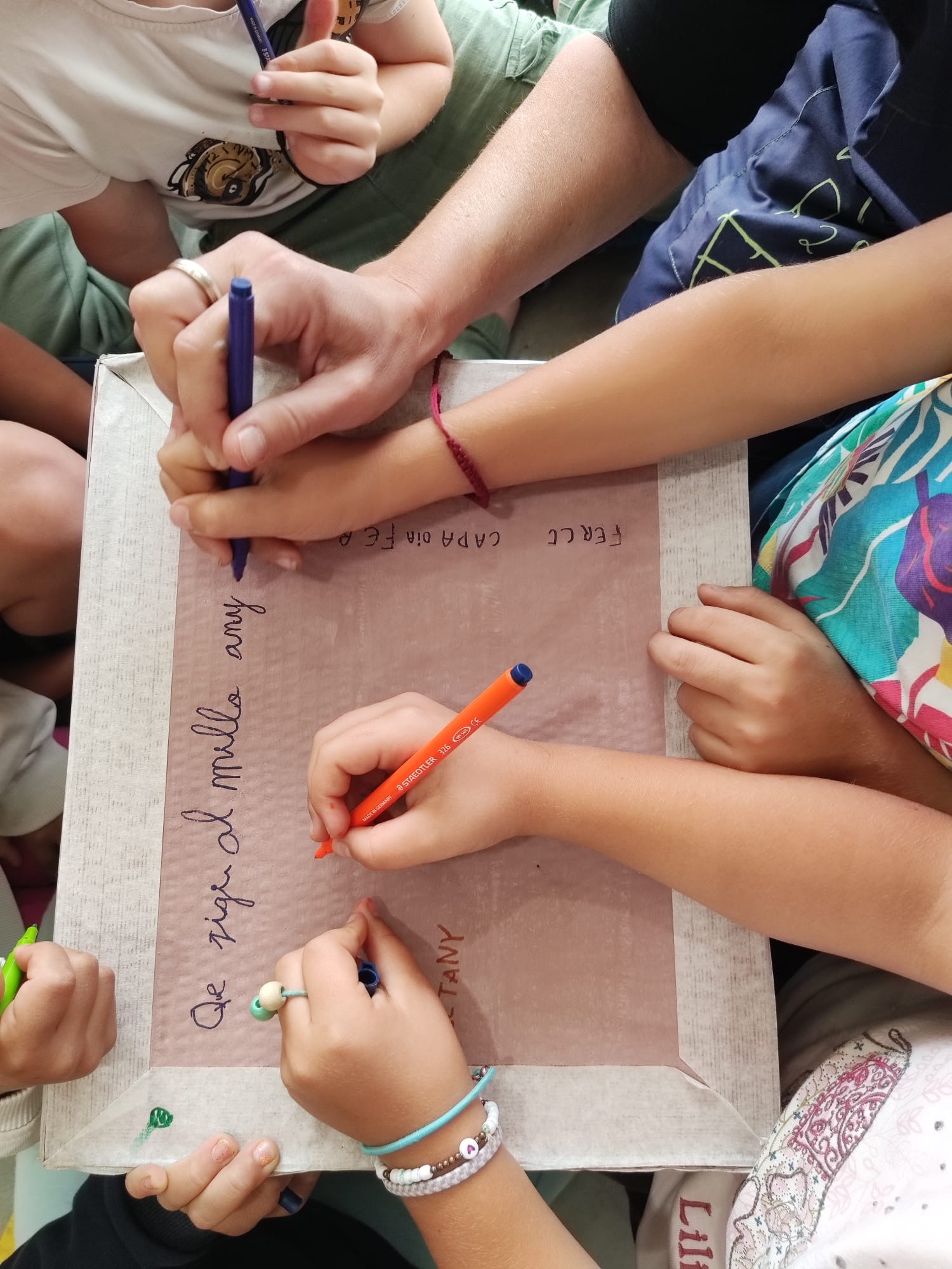 Escrivint els desitjos