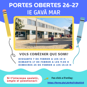 Portes Obertes curs 26-27