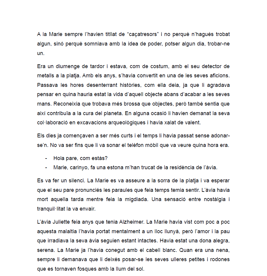 Marie-Guanyadora narrativa