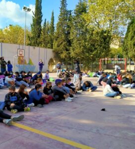 Alumnat i docents IE Mar Mediterrània
