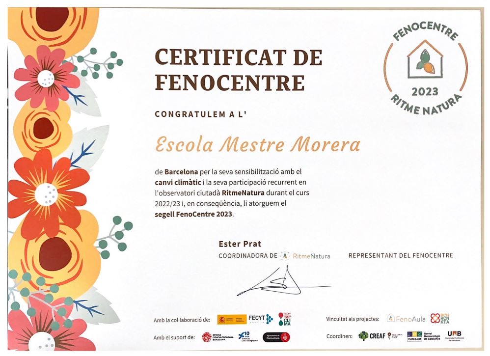 Certificat fonocentre
