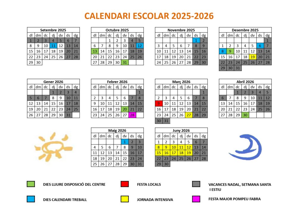 CALENDARI 24-25
