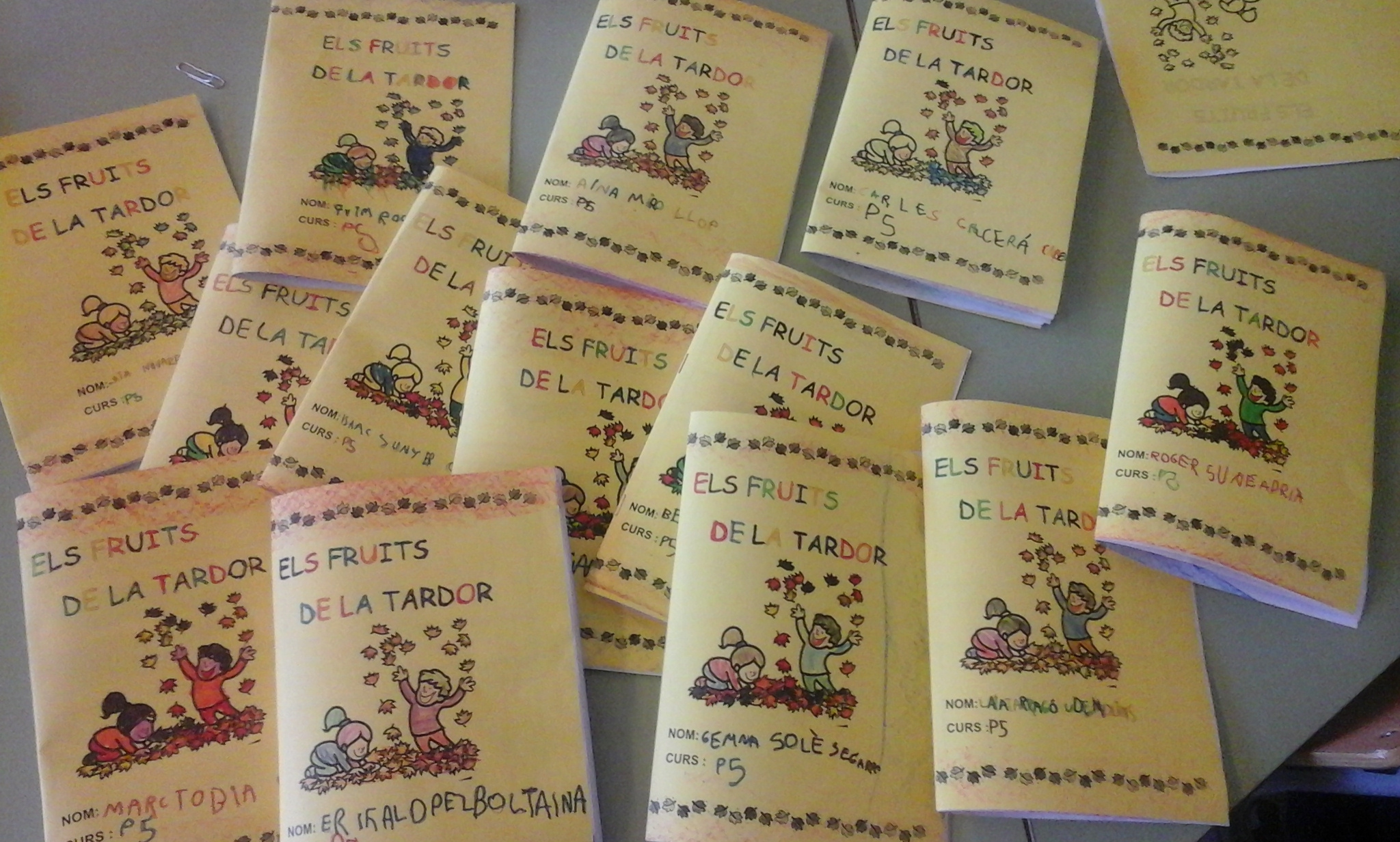 Els llibrets dels fruits de la tardor