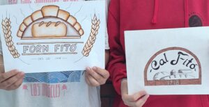 Els dos logotips guanyadors.