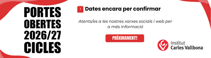Portes obertes cicles FP Institut Carles Vallbona Granollers
