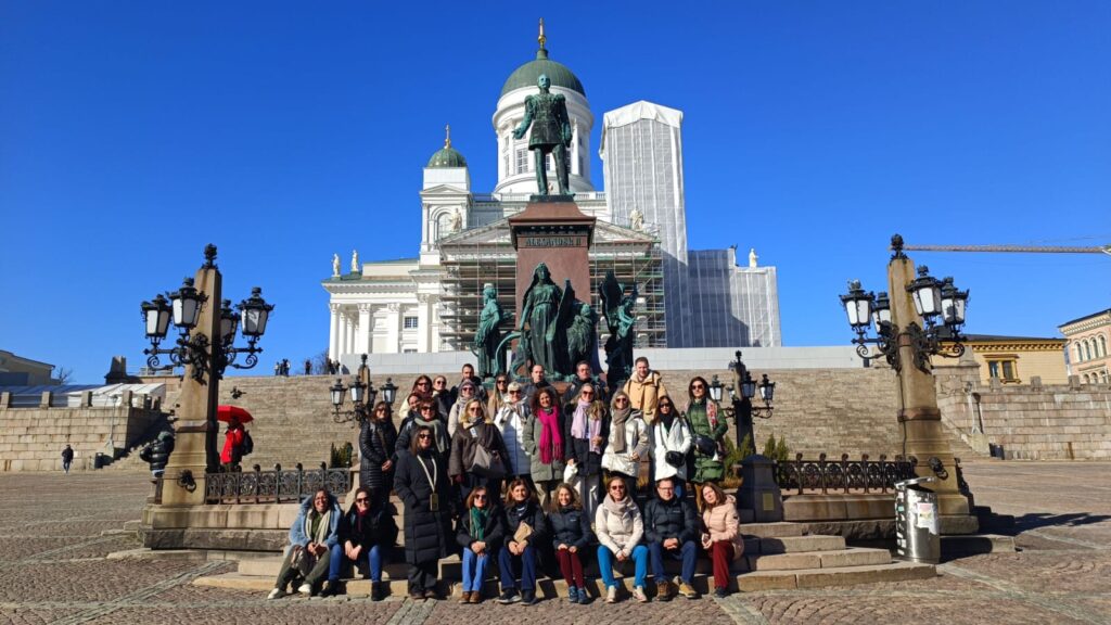 Foto de grup a Finlàndia