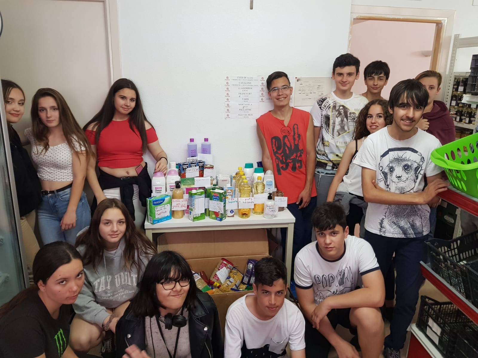 Recollida d'aliments