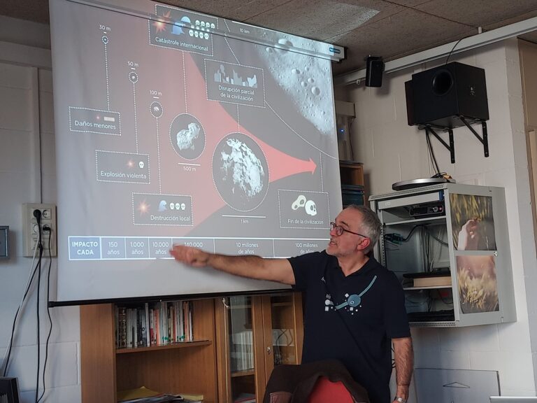 Josep Maria Trigo explicant