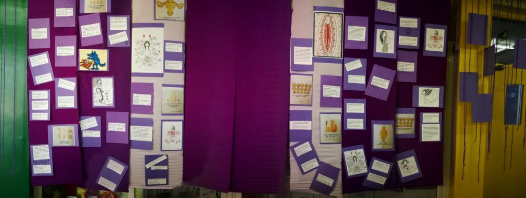 Institut Agustí Serra, 8M, Violència de gènere