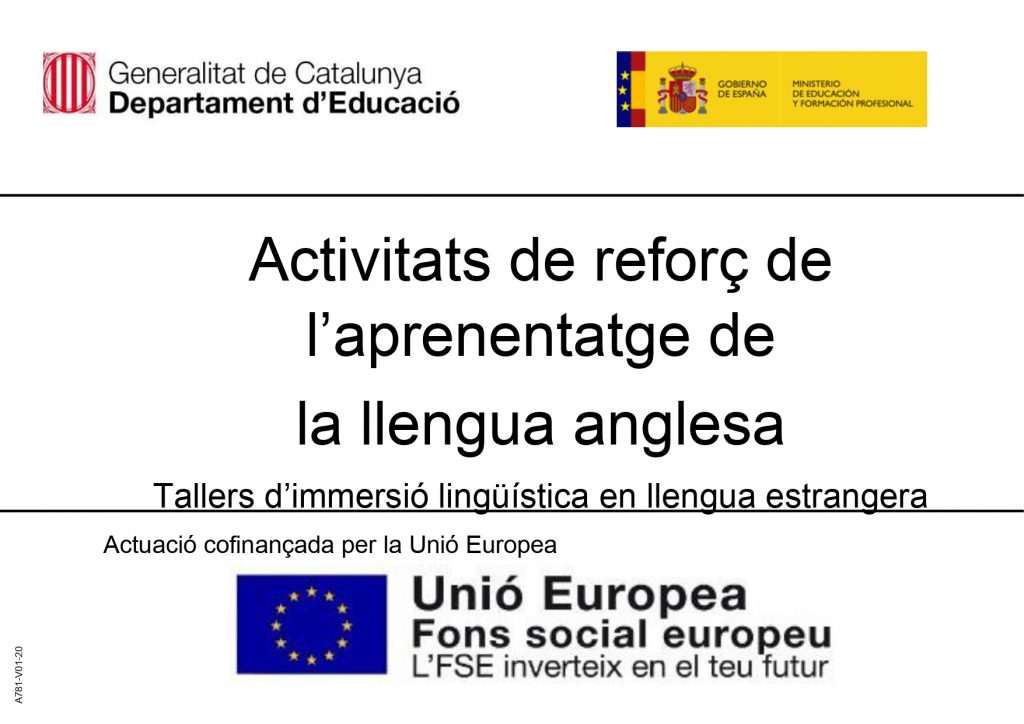 Llengua anglesa, Agustí Serra i Fontanet, Sabadell, Unió europea