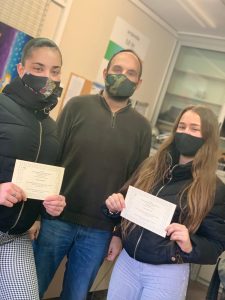 Diploma, Concurs, Treball de Recarca, guanyadores, Curs 2020-21, Agustí Serra i Fontanet, Sabadell