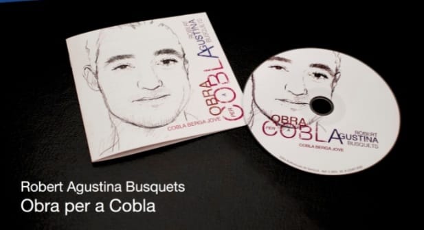 Robert Agustina a Catalunya Ràdio, Obra per a Cobla