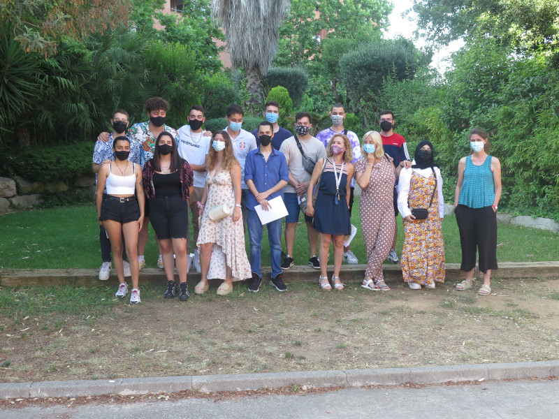 Acte de graduació CFGS 2n Disseny i Edició, Institut Agustí Serra i Fontanet de Sabadell