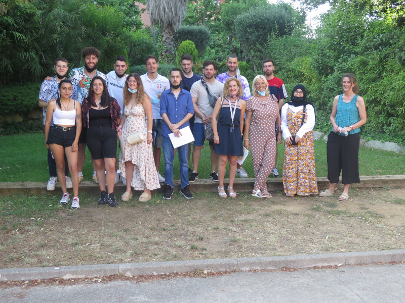 Acte de graduació CFGS 2n Disseny i Edició, Institut Agustí Serra i Fontanet de Sabadell