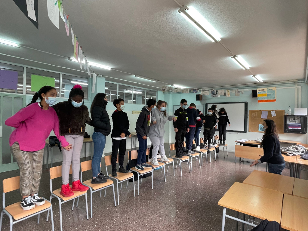 Dinàmiques grup 1r ESO Agustí Serra i fontanet, Sabadell, 2021_22 b