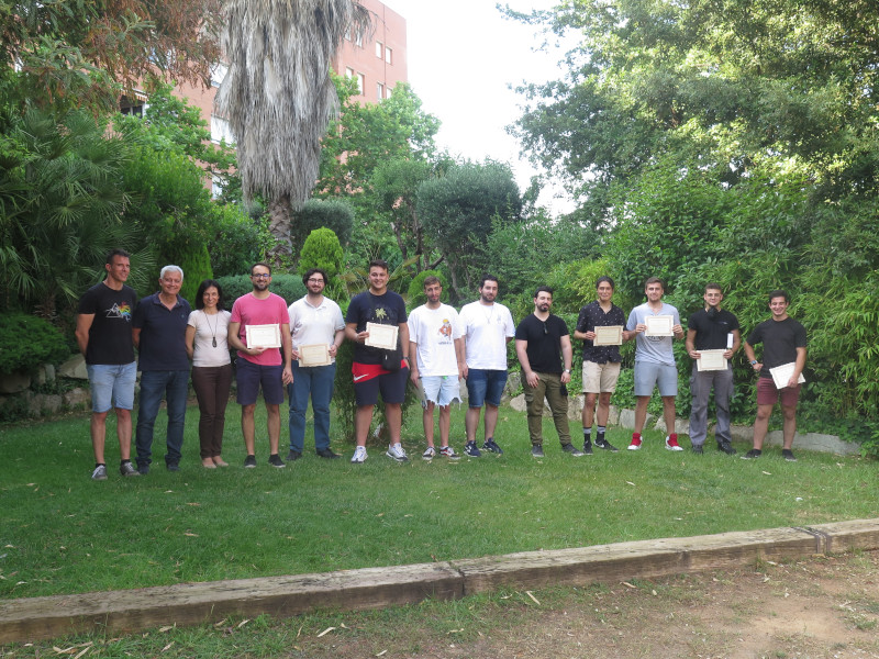 Acte de graduació CFGS 2n Robòtica Industrial, Institut Agustí Serra i Fontanet de Sabadell