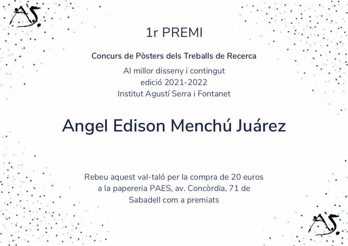 2n Concurs de pòsters TdR Angel Edison Menchú Juárez