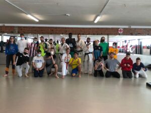 Taller de Karate Kyokushinkai a les instal·lacions del Centre Esportiu Basic Factory de Sabadell