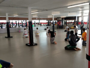 Taller de Karate Kyokushinkai de l'IFE AMIE