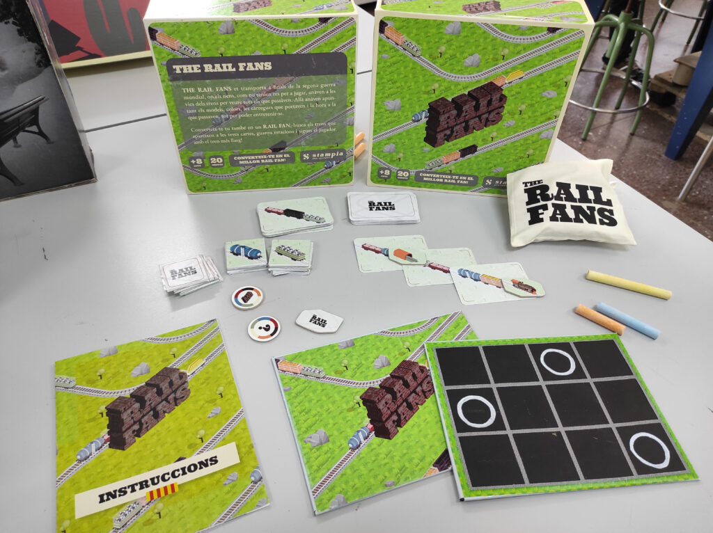 joc de taula Rail fan