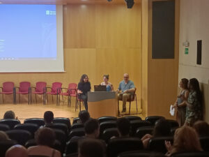 Acte XXI Edició Premi Montserrat Miró. Semifilanistes_Sonia Cabello i andrea Guerrero 3