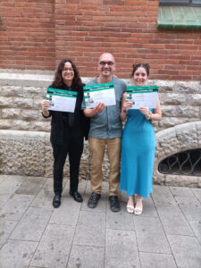 Acte XXI Edició Premi Montserrat Miró. Semifilanistes_Sonia Cabello i andrea Guerrero 4