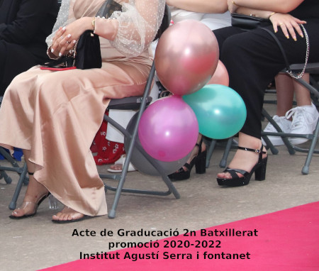 Acte de graduació 2n Batx 2021-22 portada