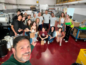 ASGràfiques visita l'empresa PrintColor7