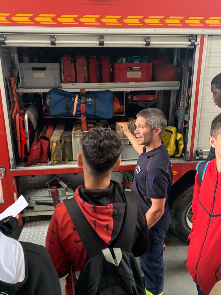 IFE visita els Bombers de Sabadell 1