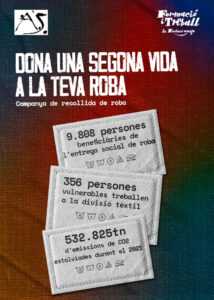 recollida roba solidària_pòster