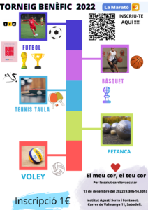 Cartell Esdeveniment Marató 2022