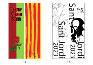 Punt llibre Sant Jordi 2023 CFGM Arts gràfiques
