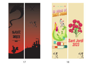 Punt llibre Sant Jordi 2023 CFGM Arts gràfiques