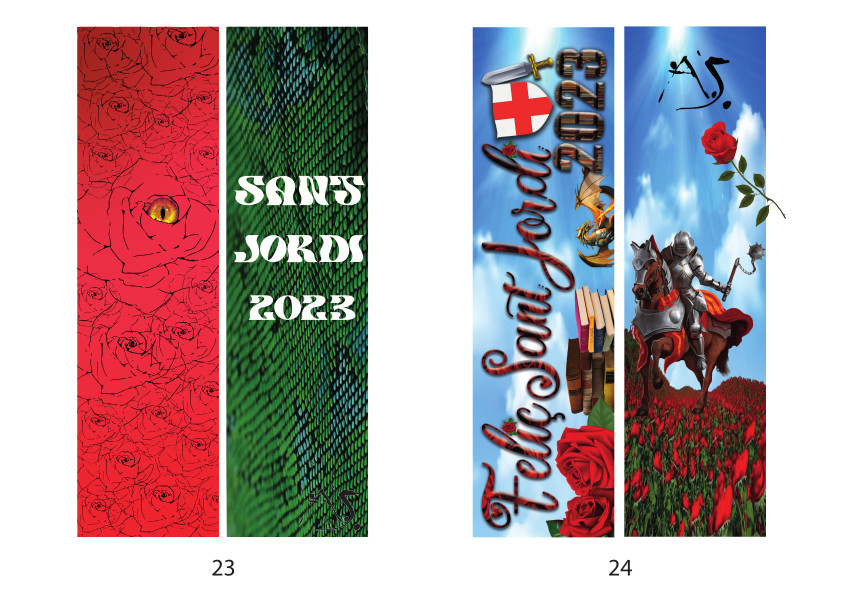 Punt llibre Sant Jordi 2023 CFGM Arts gràfiques