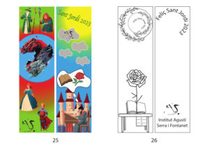 Punt llibre Sant Jordi 2023 CFGM Arts gràfiques