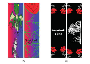 Punt llibre Sant Jordi 2023 CFGM Arts gràfiques