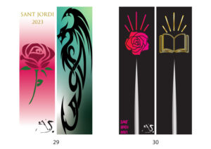 Punt llibre Sant Jordi 2023 CFGM Arts gràfiques