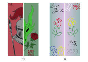 Punt llibre Sant Jordi 2023 CFGM Arts gràfiques