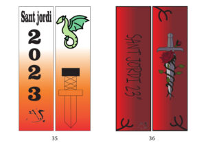 Punt llibre Sant Jordi 2023 CFGM Arts gràfiques