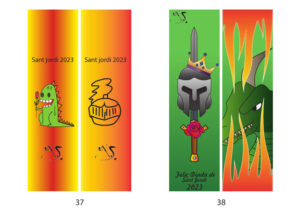 Punt llibre Sant Jordi 2023 CFGM Arts gràfiques