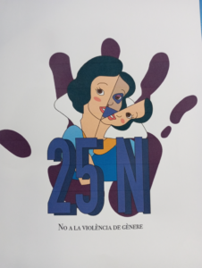 Cartells reivindicatius 25 N d'arts gràfiques