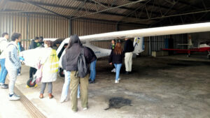 1r batxillerat visita l’aeroport de Sabadell
