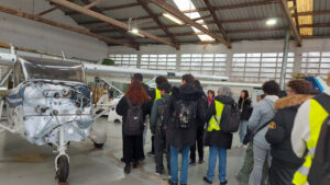 1r batxillerat visita l’aeroport de Sabadell