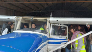 1r batxillerat visita l’aeroport de Sabadell