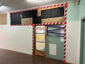 Visita de l'alumnat de 6è de primària al centre. Portes obertes alumnat primària Socials. Taller d'història