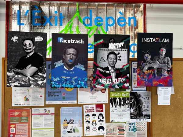 Artístico arte urbano Grupo_1 CFGM Preimpressió digital Arts Gràfiques Agustí Serra